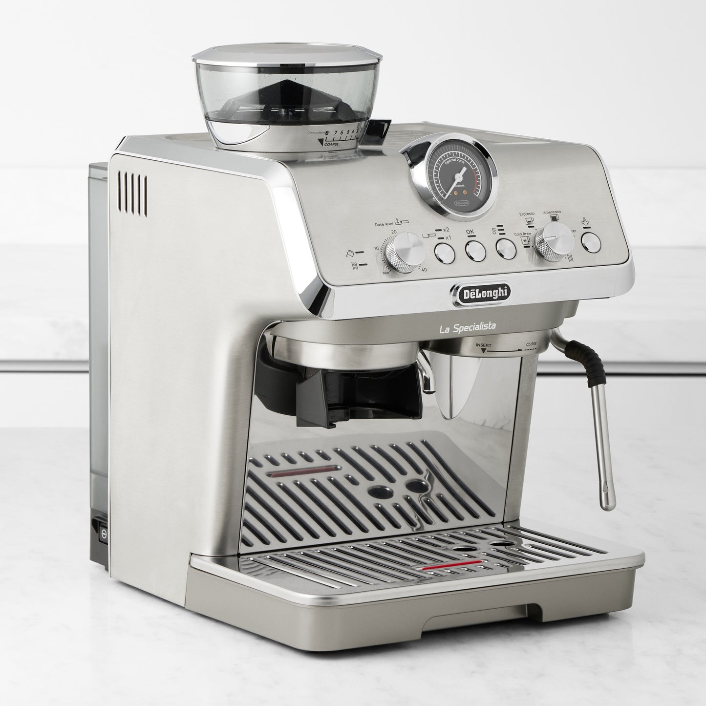 DeLonghi - La Specialista Arte EVO Espresso Machine with Cold Brew & Built-in Grinder - EC9255M