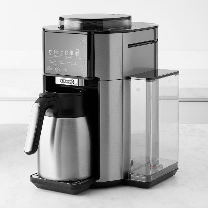 DeLonghi - TrueBrew Automatic Coffee Maker Stainless Steel with Carafe - CAM51035M