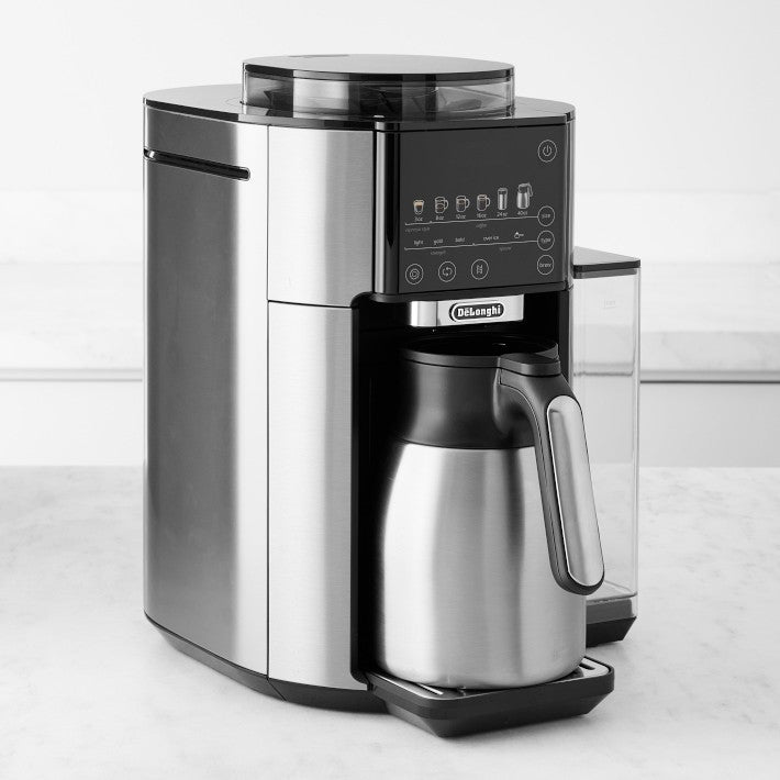 DeLonghi - TrueBrew Automatic Coffee Maker Stainless Steel with Carafe - CAM51035M
