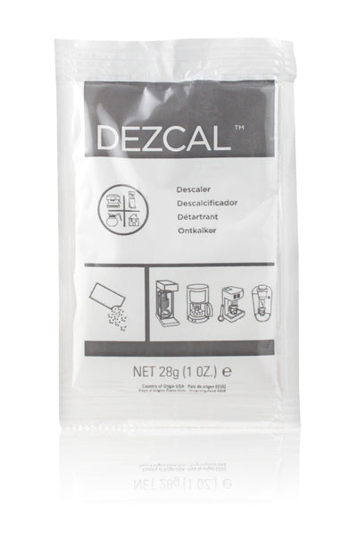 Urnex Dezcal Coffee and Espresso Machine Descaling Powder Packet