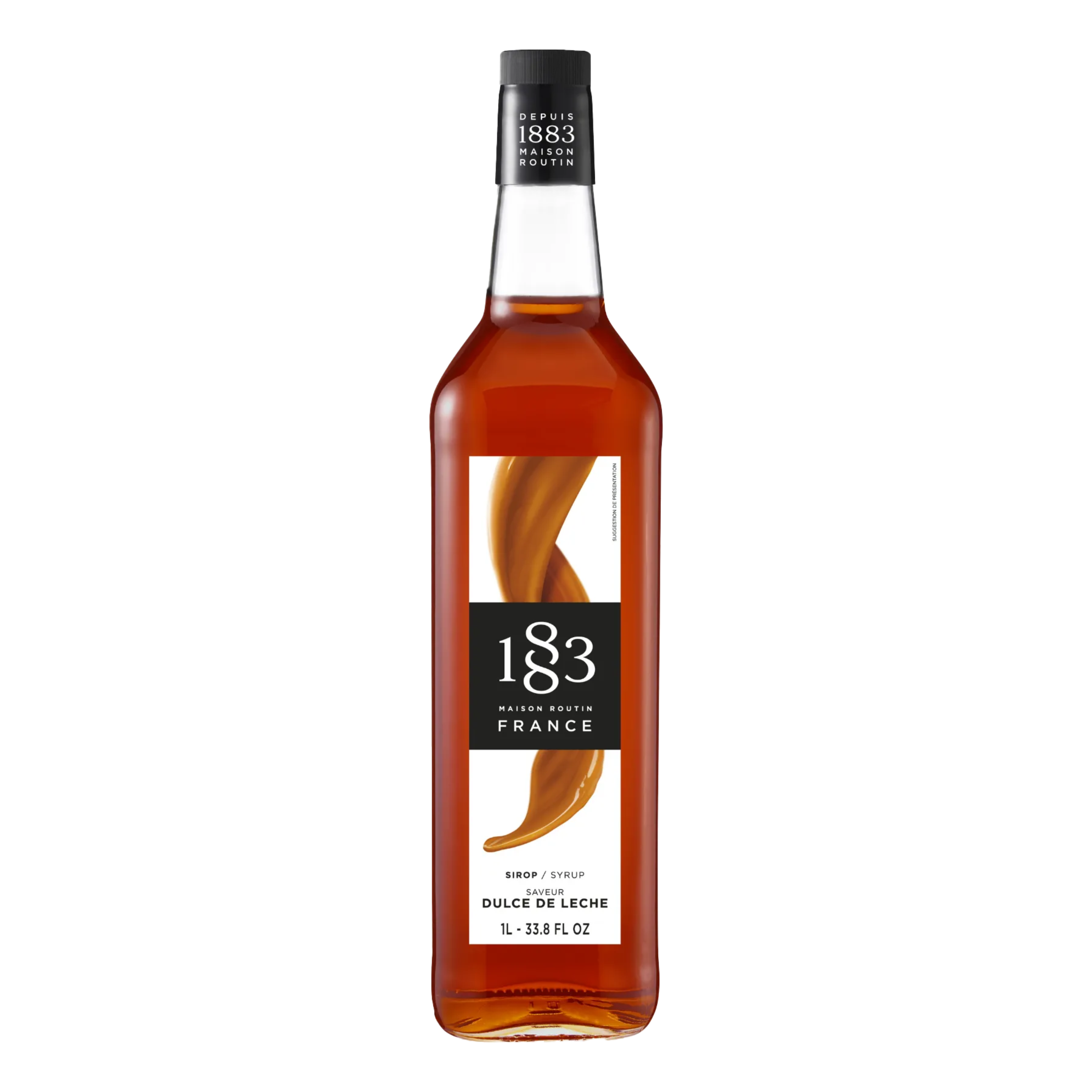 1883 Dulce De Leche Syrup 1L Glass Bottle