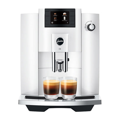 Jura - E6 New 2023 White Superautomatic Espresso Machine - #15559