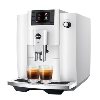 Jura - E6 New 2023 White Superautomatic Espresso Machine - #15559