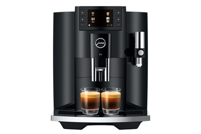 Jura E8 2024 Superautomatic Espresso Machine Piano Black - 15648
