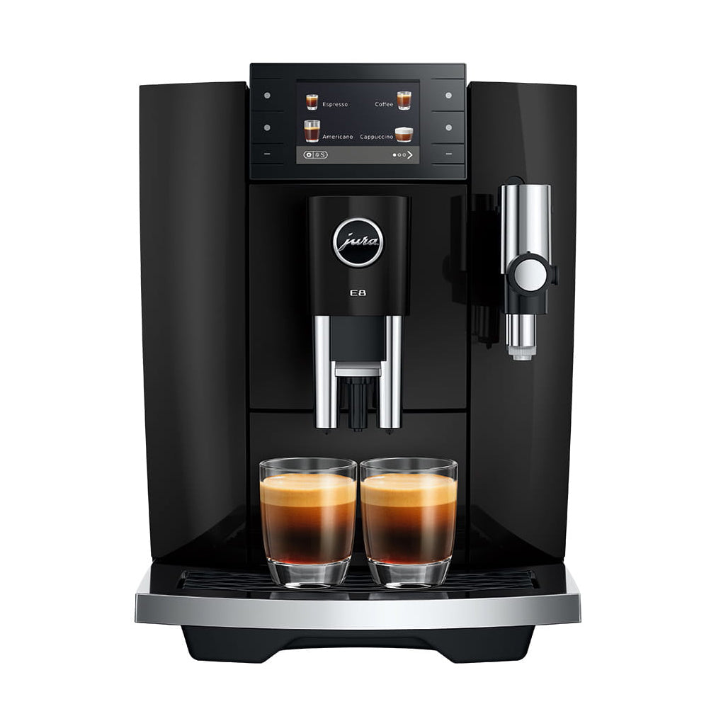 Jura - E8 (NAD) NEW 2026 Piano Black Super Automatic Espresso Machine - 15777