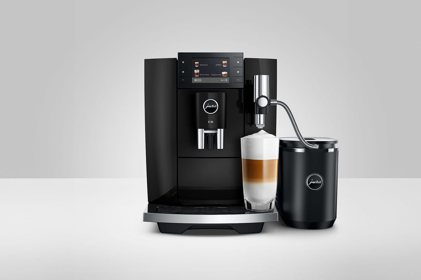 Jura - E8 (NAD) NEW 2026 Piano Black Super Automatic Espresso Machine - 15777