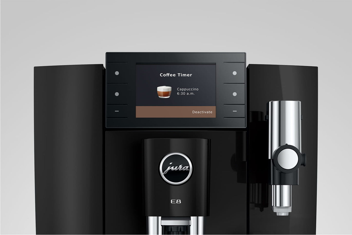 Jura - E8 (NAD) NEW 2026 Piano Black Super Automatic Espresso Machine - 15777