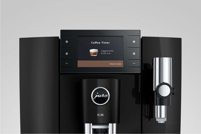 Jura - E8 (NAD) NEW 2026 Piano Black Super Automatic Espresso Machine - 15777