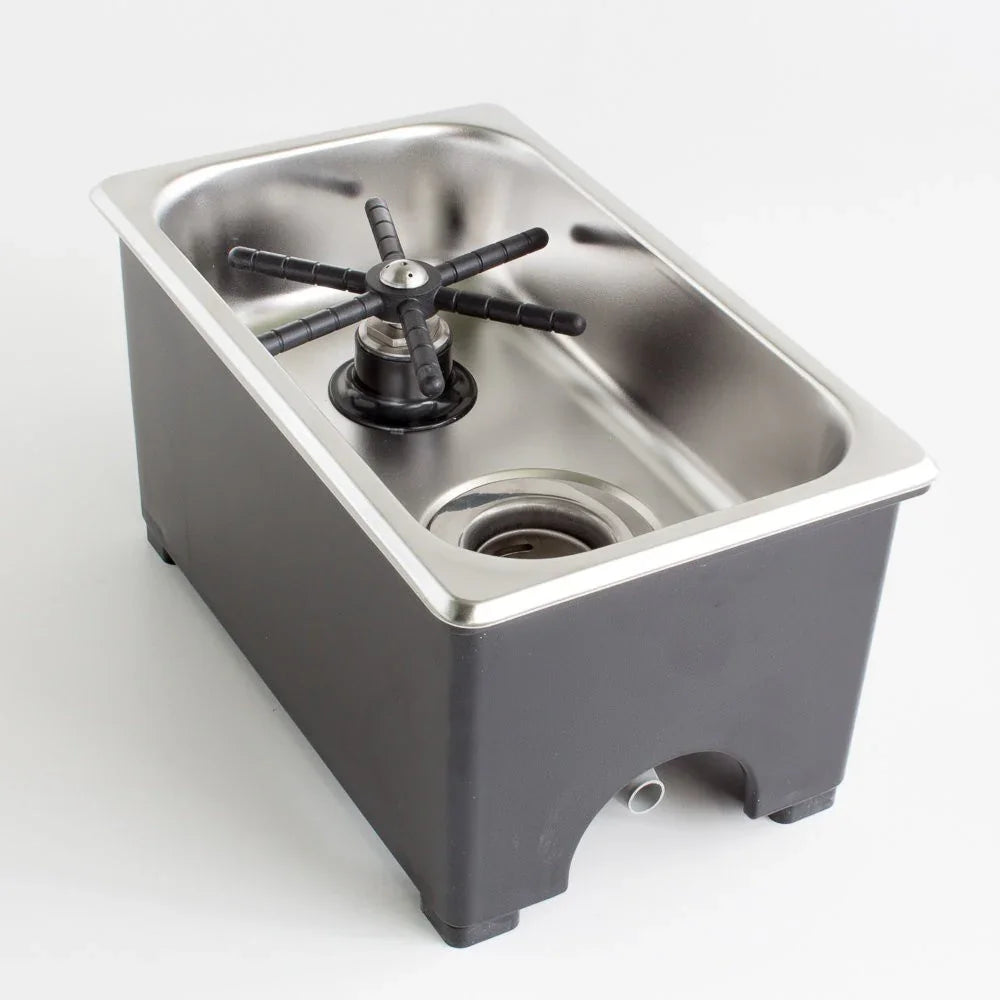 Espresso Parts Pitcher Rinser, Counter Top  (6in x 10in x2 (x4in))  # EPPRCT6012