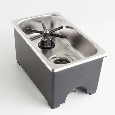 Espresso Parts Pitcher Rinser, Counter Top  (6in x 10in x2 (x4in))  # EPPRCT6012