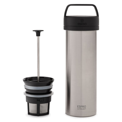 Espro Ultralight Coffee Press P0 16oz/473ml -  Brushed Stainless,  #5116C-BS 