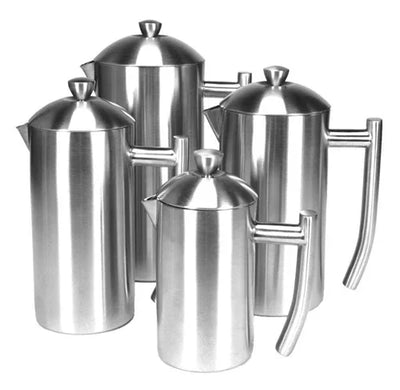 Frieling French Press in Stainless Steel 44oz - Brushed - DUAL FILTER  #0131