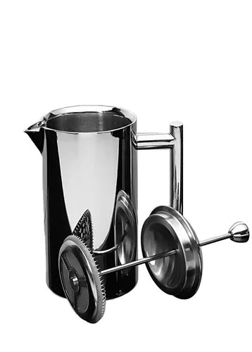 Frieling French Press in Stainless Steel 44oz - Mirrored (Polished)  DUAL FILTER  #0130