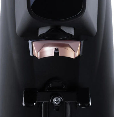 Fiorenzato AllGround Grinder - Chrome Plated and Deep Black with Short Hopper