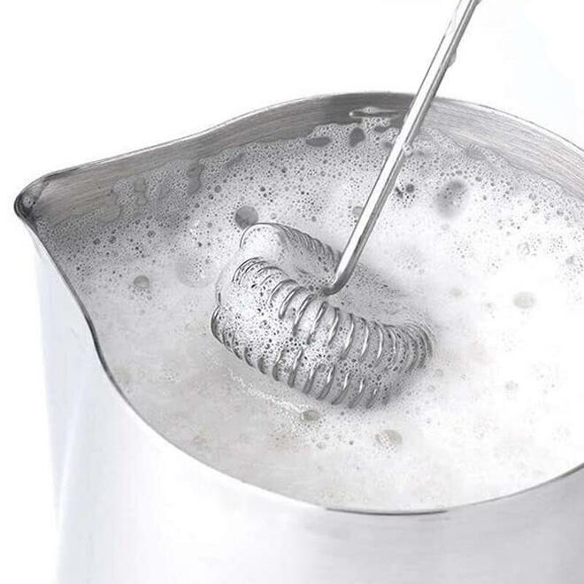 Danesco Cafe Culture Rechargeable  Frother & Whisk, 3 speed settings #4244786BK
