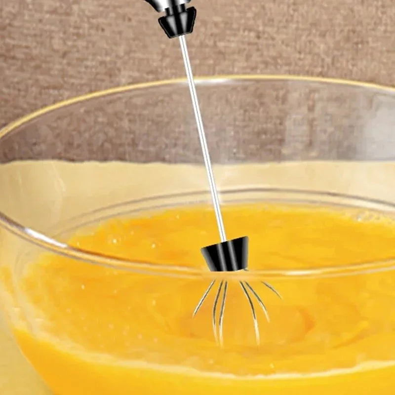 Danesco Cafe Culture Rechargeable  Frother & Whisk, 3 speed settings #4244786BK