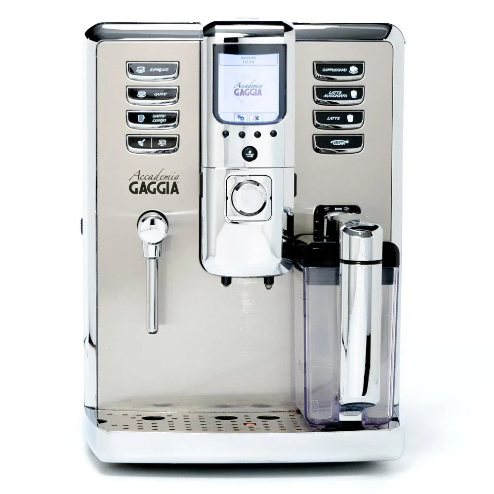 Gaggia - Accademia Super Automatic Espresso Machine - Silver Model No.RI9702/47 (OPEN BOX - IN STORE PURCHASE ONLY)