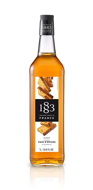 1883 Gingerbread Syrup 1L Glass Bottle
