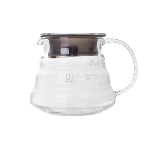 Hario V60 Coffee Range Server 01 360ml Clear - XGS-36-EXTB// XGS-INT-01-TB // XGS-36TB-EX