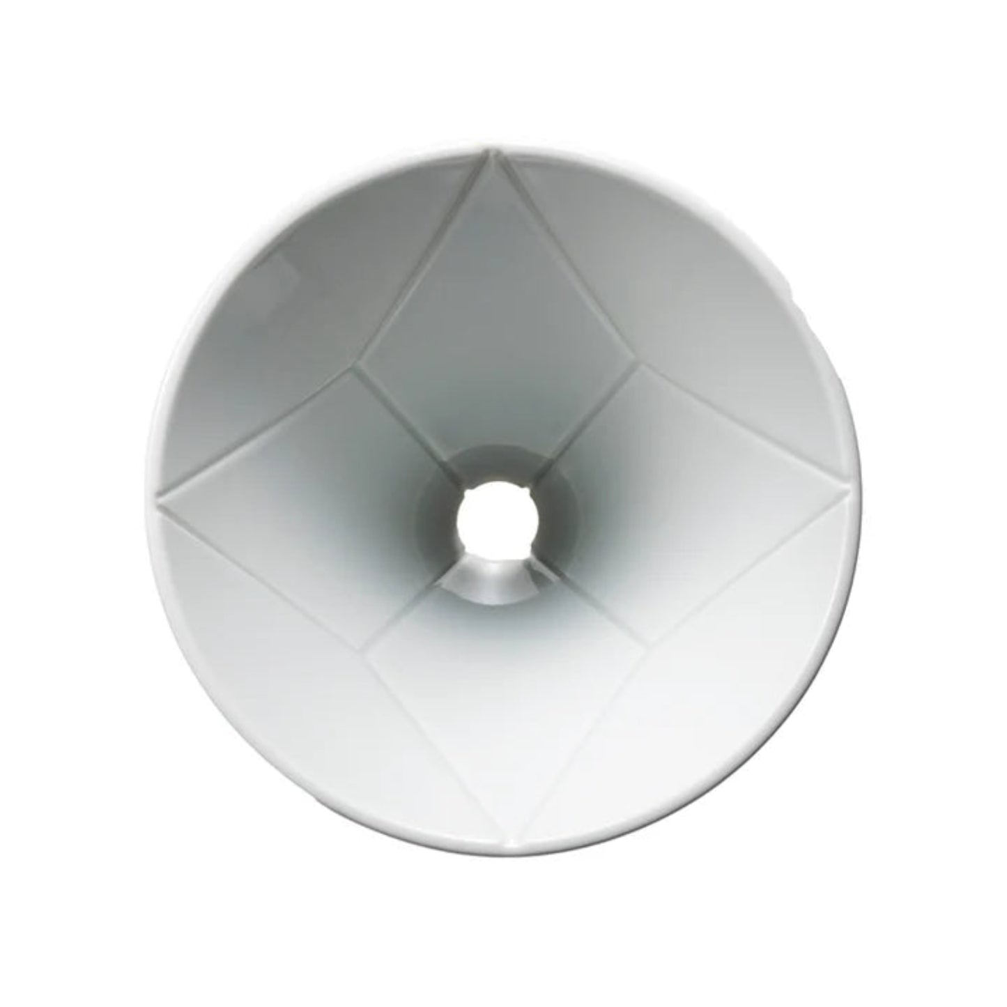 Hario V60 MUGEN Coffee Dripper Ceramic, White, 02 #VDMU-02-CW