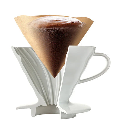 Hario V60 Coffee Dripper White Ceramic 02 # VDC-02W
