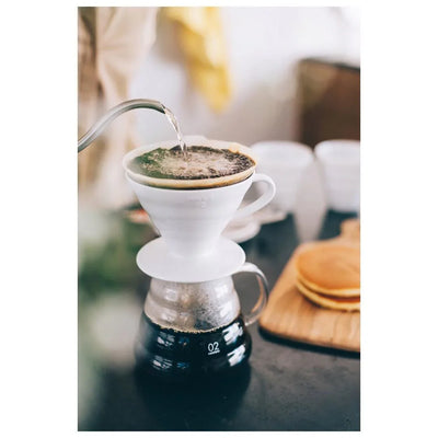 Hario V60 Coffee Dripper White Ceramic 02 # VDC-02W