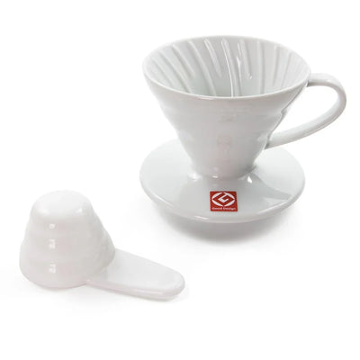 Hario V60 Coffee Dripper White Ceramic 02 # VDC-02W