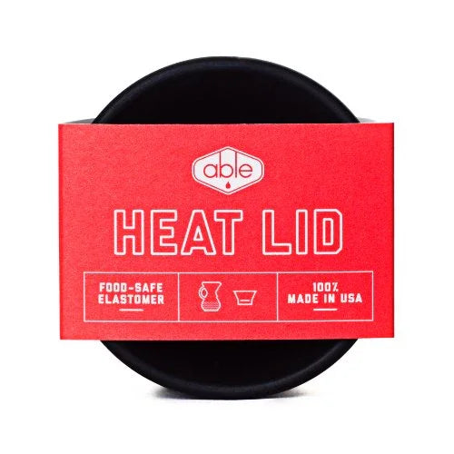 Chemex Heat Lid Black by Able Brewing