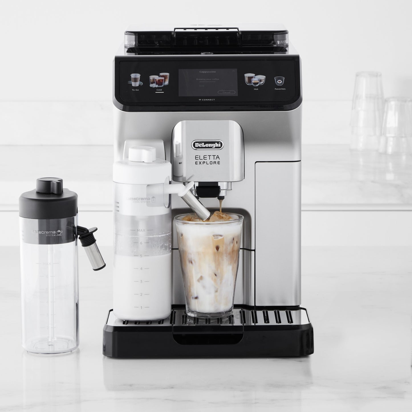 DeLonghi - Eletta Explore Super Automatic Espresso Machine - ECAM45086S