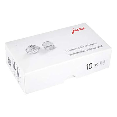 Jura Interchangeable Milk Spouts, CX3  -- Set Of 10  #72228