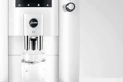 Jura coffee machine on a white background
