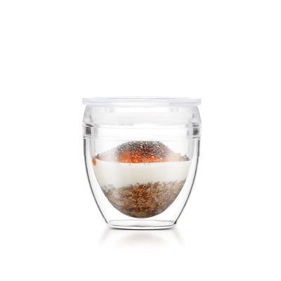 Bodum Pavina To Go 2 pcs Double Wall Tumbler with Lid - 0.2l / 6oz - K11848-10SA