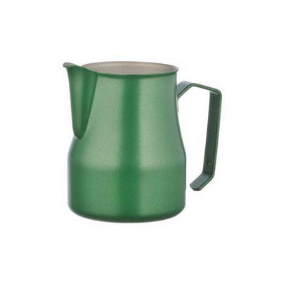 Motta Professional Milk Pitcher MATTE GREEN  #2850. (500ml/17oz) Stainless Steel Inox 18/10