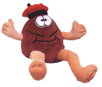 Bean Team Coffeenies Plush - Espresso