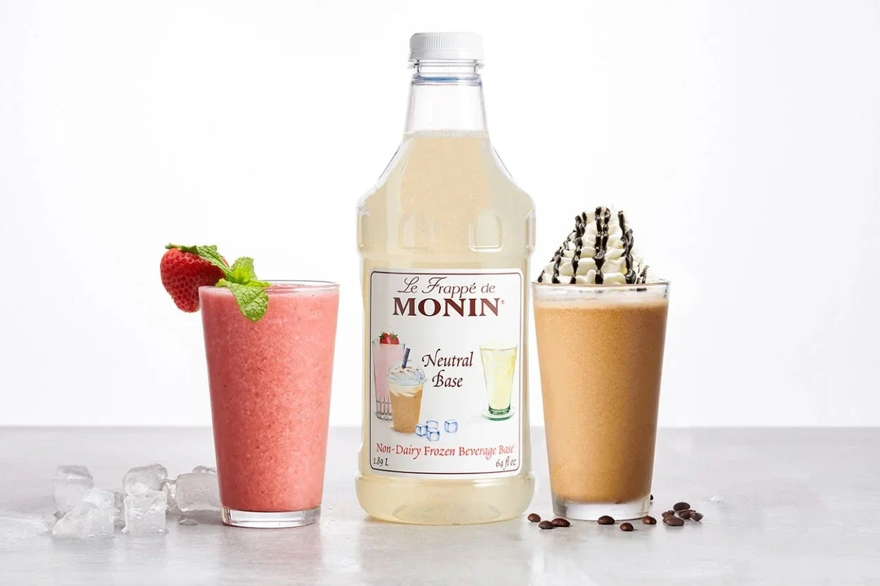Monin Neutral Beverage Base 64oz/1.89L. Bottle