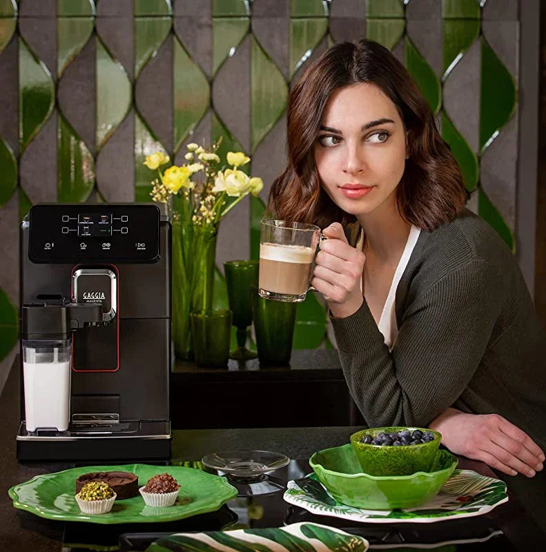Gaggia - Magenta Prestige Barista Plus Black Super Automatic Espresso Machine - RI8702/46