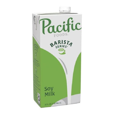 Pacific Barista Series Soy (with Non-GMO Soy) Milk Original Non-Dairy 32oz/946ml