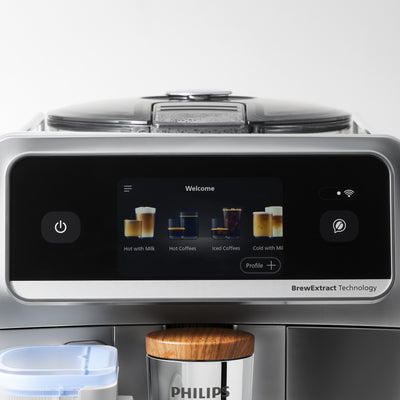 Philips - Cafe Aromis 8000 Super Automatic Espresso Machine with LatteGo Pro Stainless Steel - EP8757/20