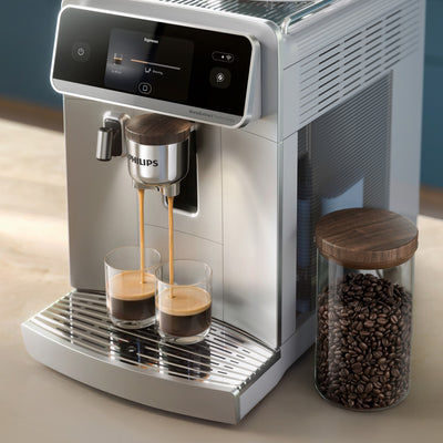 Philips - Cafe Aromis 8000 Super Automatic Espresso Machine with LatteGo Pro Stainless Steel - EP8757/20