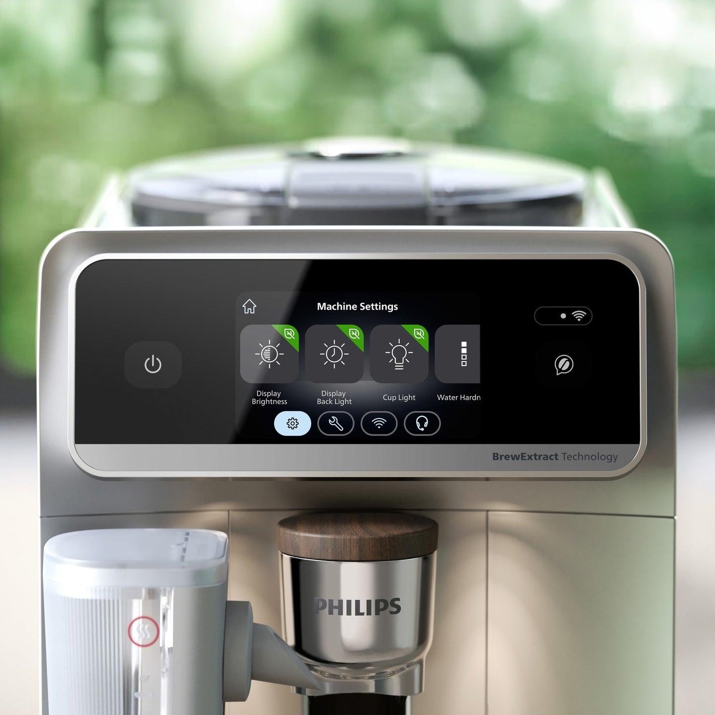 Philips - Cafe Aromis 8000 Super Automatic Espresso Machine with LatteGo Pro Stainless Steel - EP8757/20