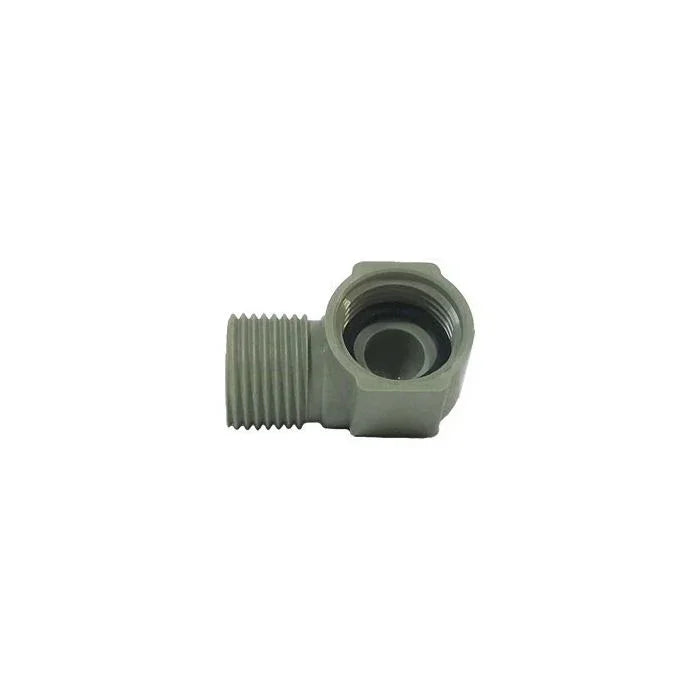 Espresso Parts 1/2" F BSP x 1/2" M BSP Nylon 90 For Counter Top Pitcher Rinsers - PR_9