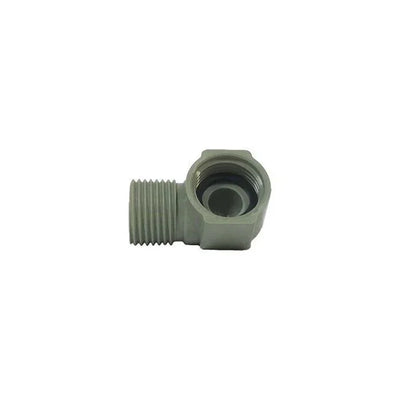 Espresso Parts 1/2" F BSP x 1/2" M BSP Nylon 90 For Counter Top Pitcher Rinsers - PR_9