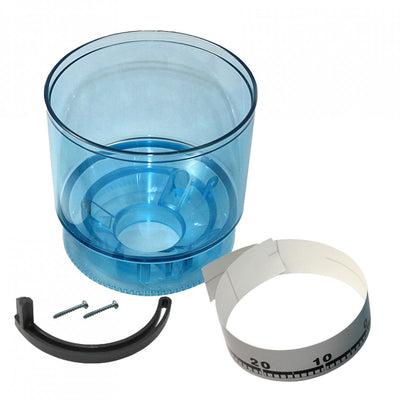 Rancilio Rocky Bean Hopper Complete - Blue - #14-705-011 - Thumbnail 4