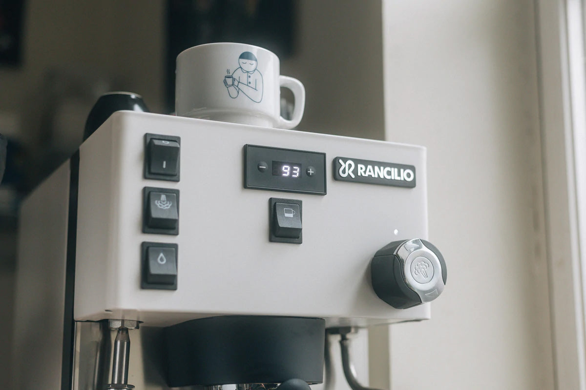 Rancilio - Silvia Pro X Dual Boiler PID Espresso Machine - White - HSD-SILVIA-PRO-X-WH