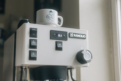 Rancilio - Silvia Pro X Dual Boiler PID Espresso Machine - White - HSD-SILVIA-PRO-X-WH