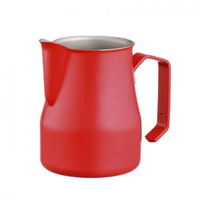 Motta Professional Milk Pitcher MATTE RED #2750. (500ml/17oz) Stainless Steel Inox 18/10