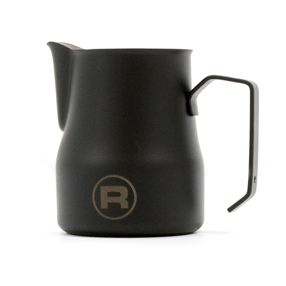 Rocket Logo Frothing Pitcher - 500ml - Black