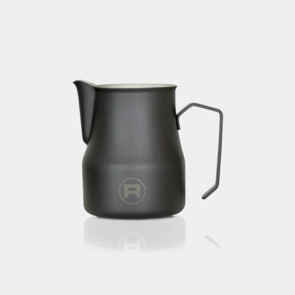 Rocket Logo Frothing Pitcher - 500ml - Black