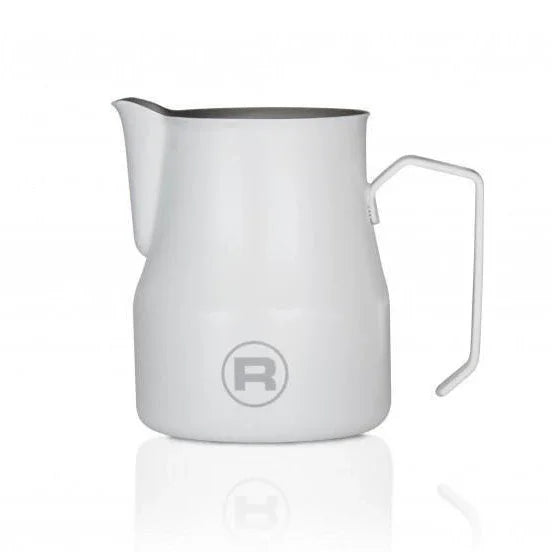 Rocket Logo Frothing Pitcher - 500ml - White