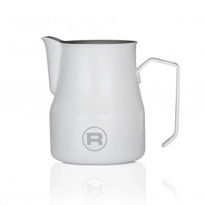 Rocket Logo Frothing Pitcher - 500ml - White
